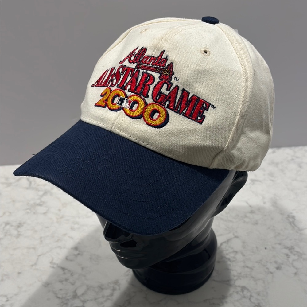 Vintage 2000 Atlanta All Star Game Atlanta Braves Snap Back Baseball Hat Cap NWT